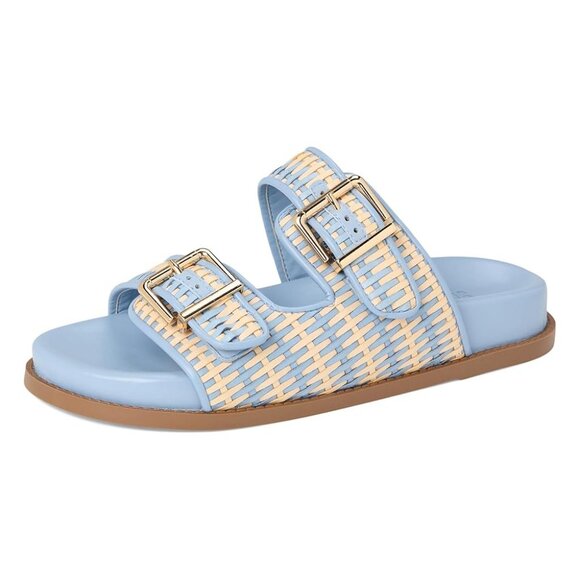 Schutz Naomi Sporty Sandal in Blue - Picture 6 of 6